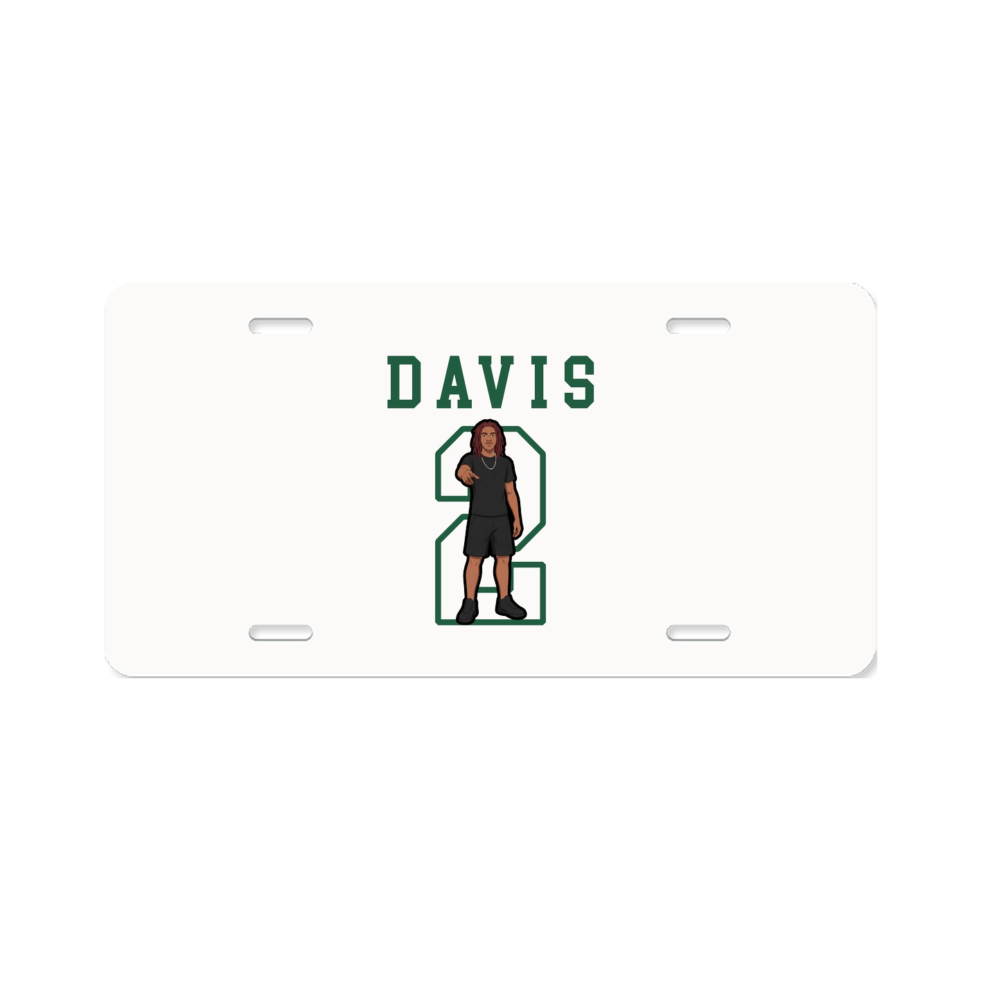 License Plate — Shirsey in Classic