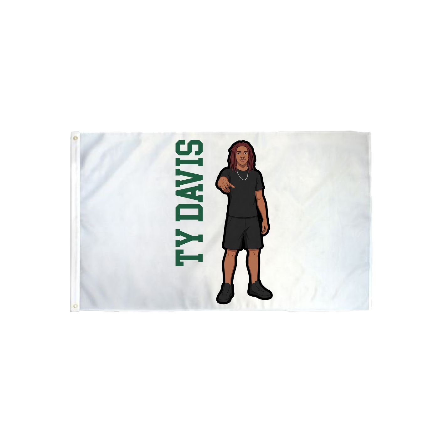 3x5 Flag — Name Vertical in Classic
