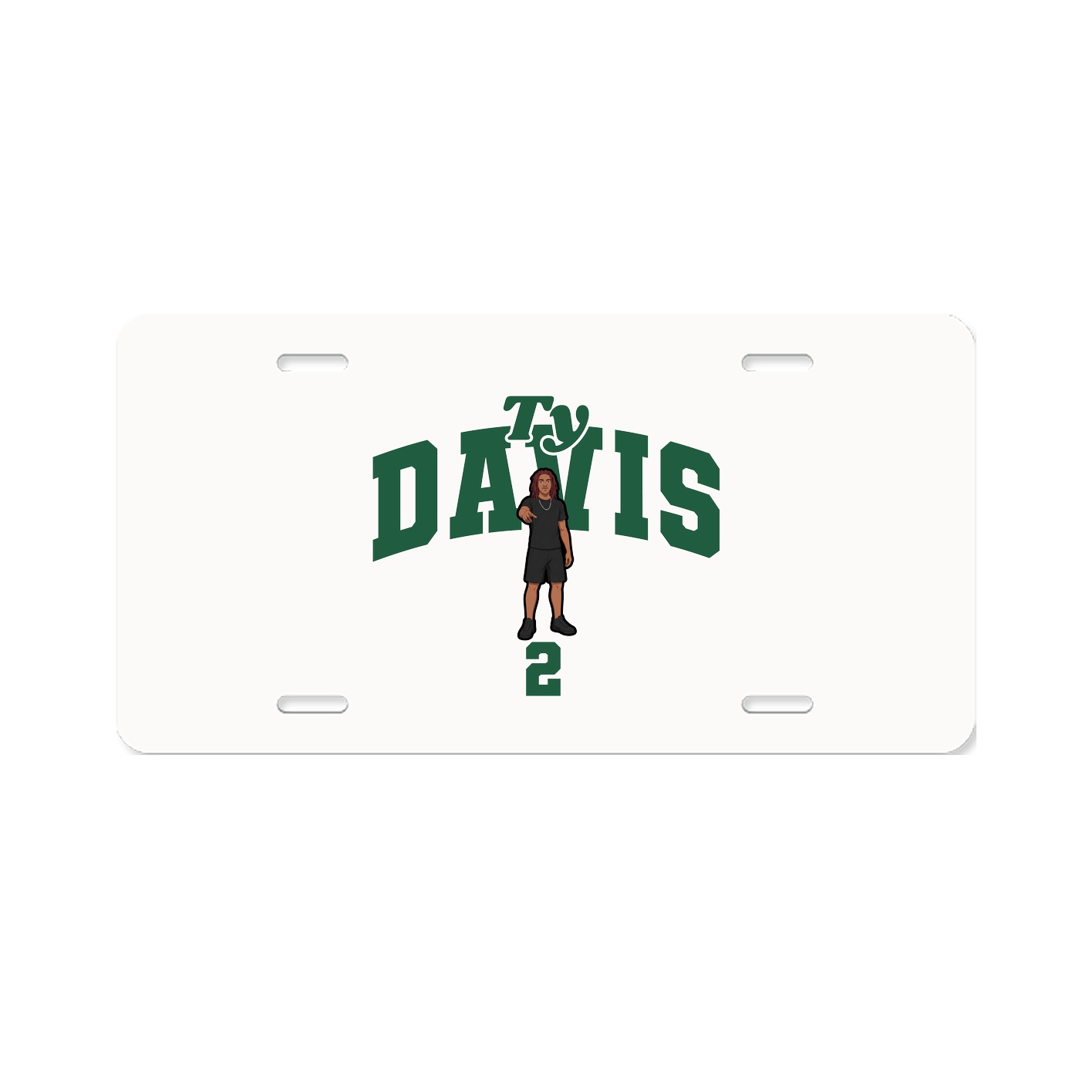 License Plate — Signature Arch in Classic