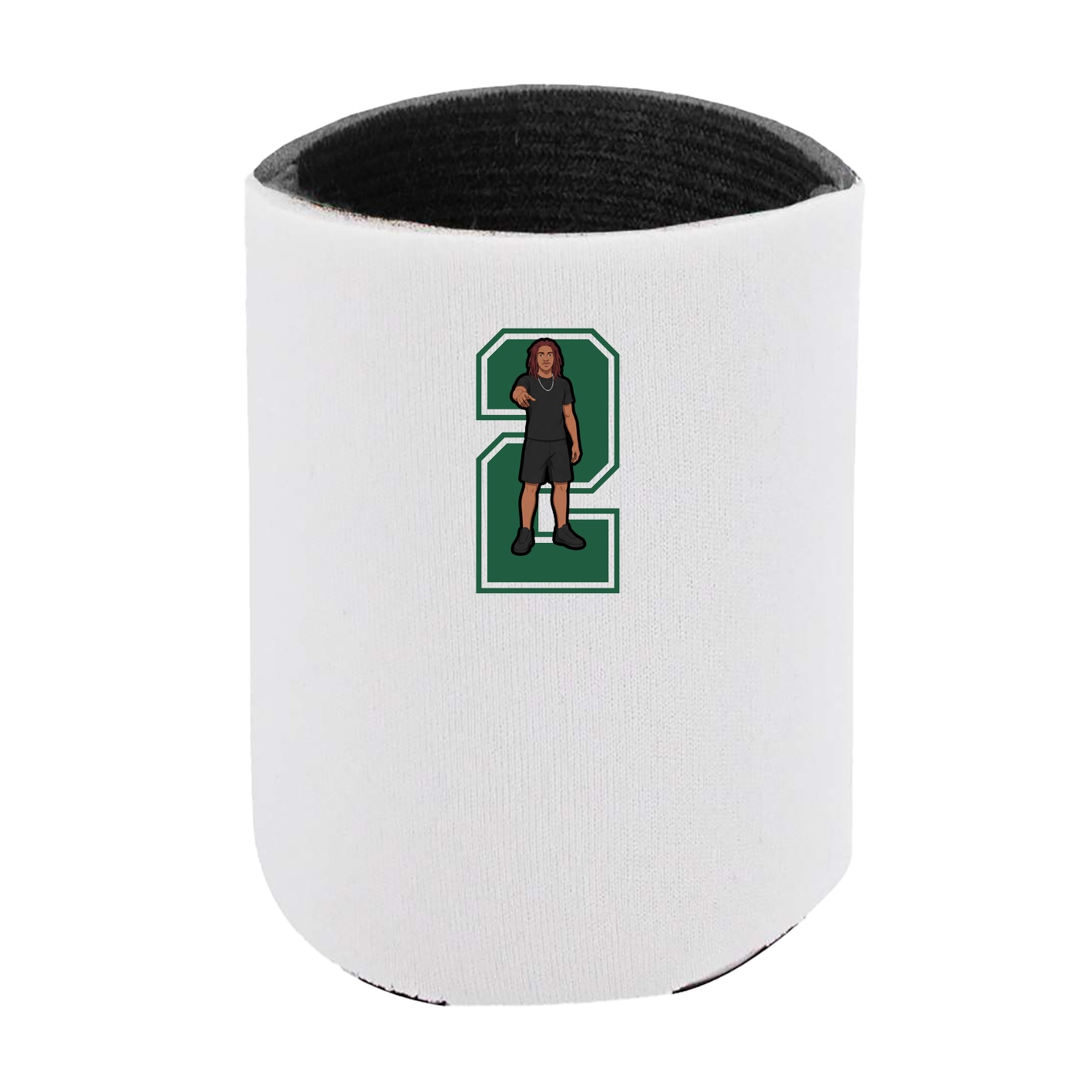 Can Holder — Number in White