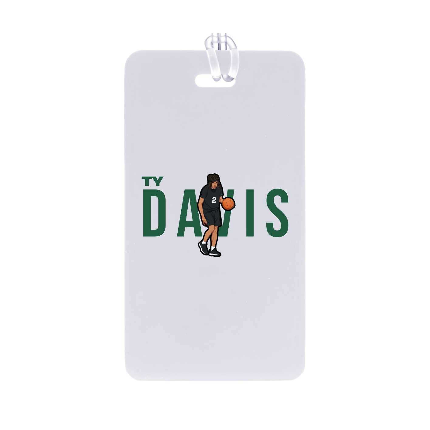 Bag Tag — Player Name in Classic