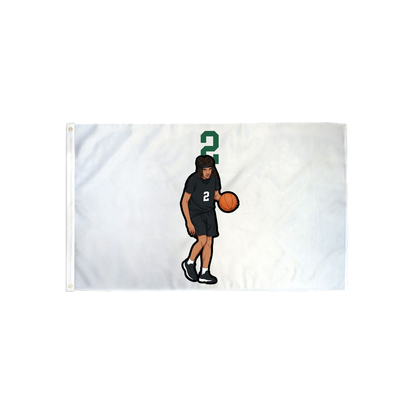 3x5 Flag — Number Top in Classic