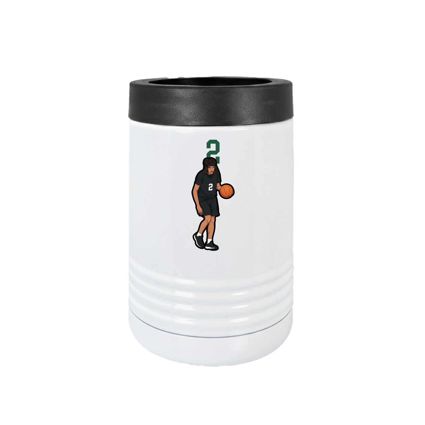 Beverage Holder — Number Top in White