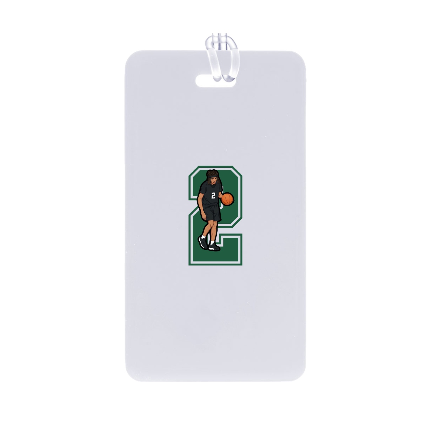 Bag Tag — Number in Classic
