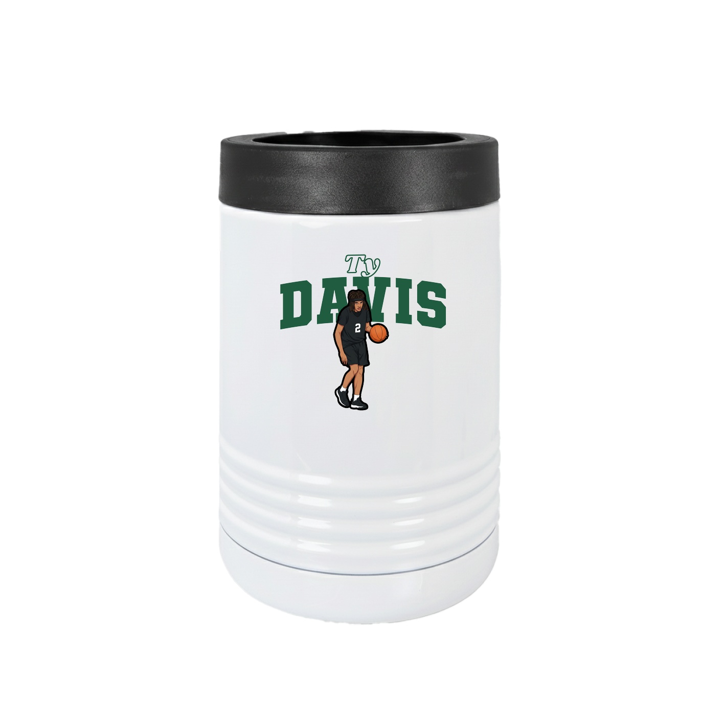 Beverage Holder — Name Arch in White