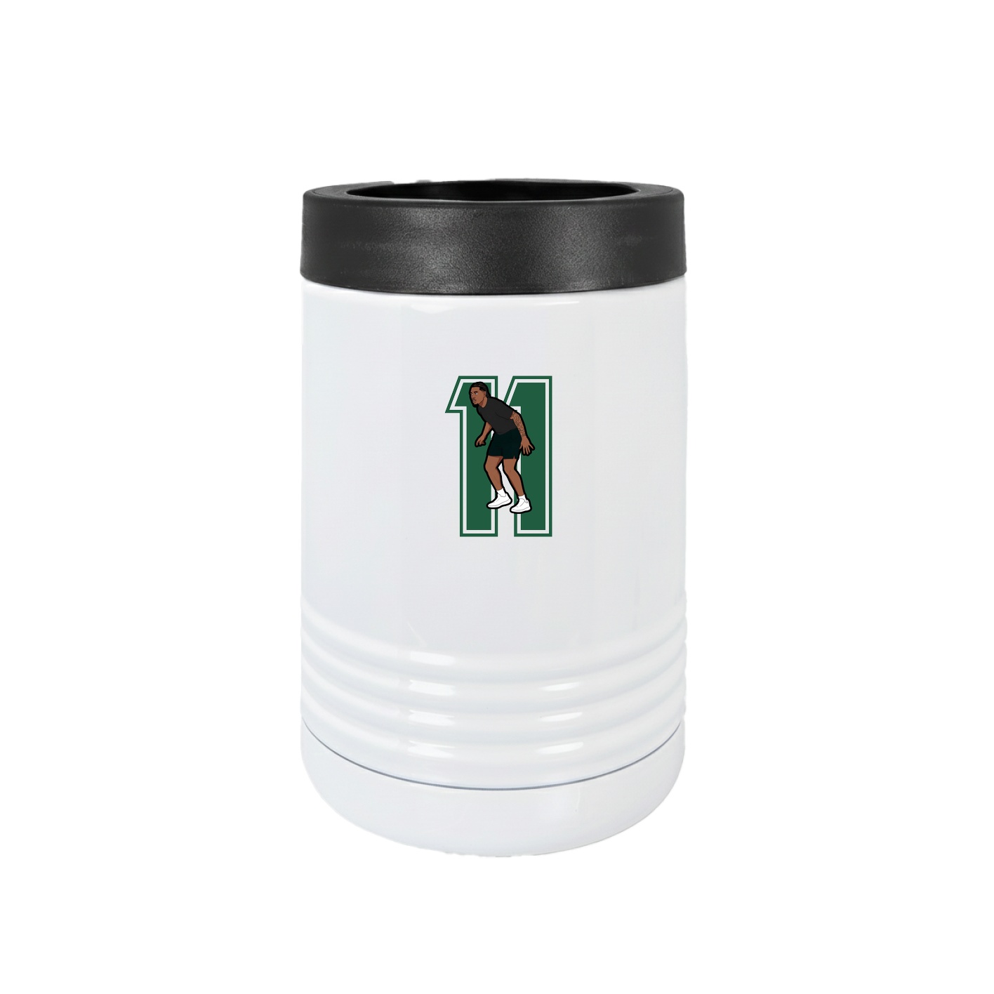 Beverage Holder — Number in White