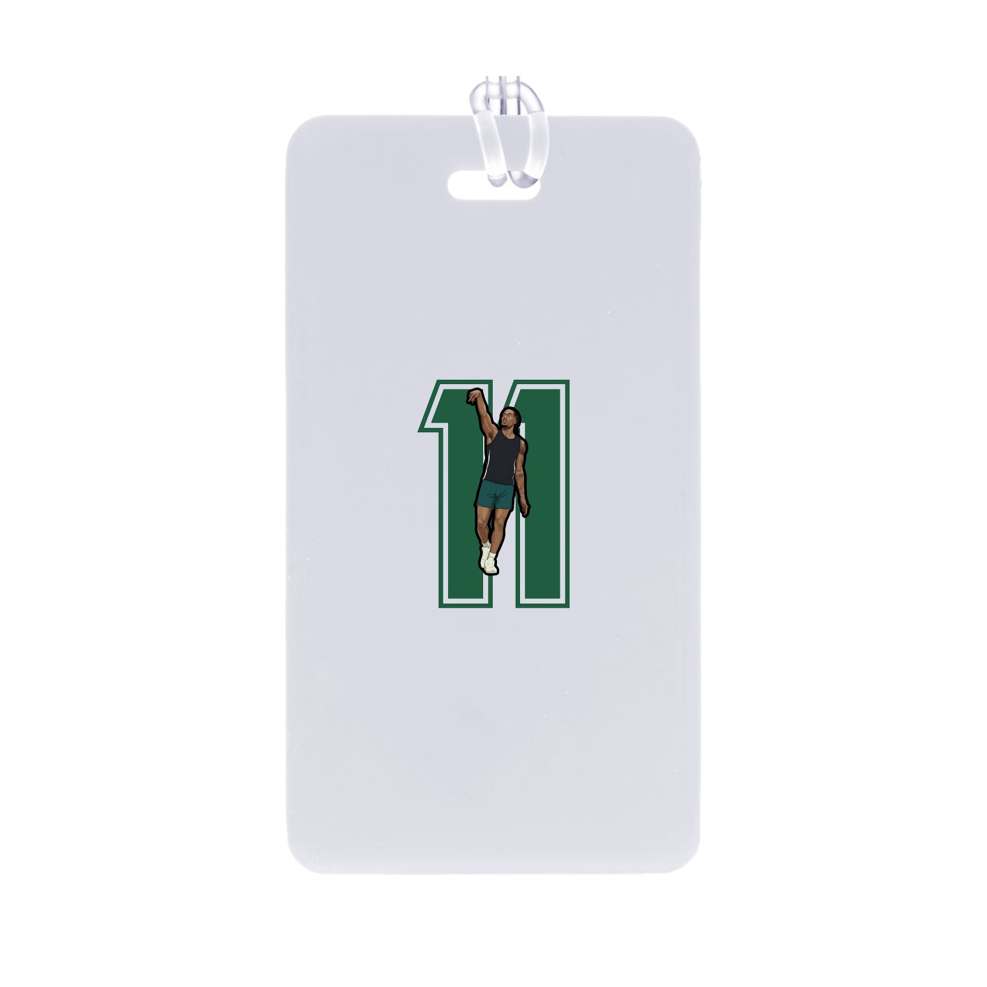 Bag Tag — Number in Classic