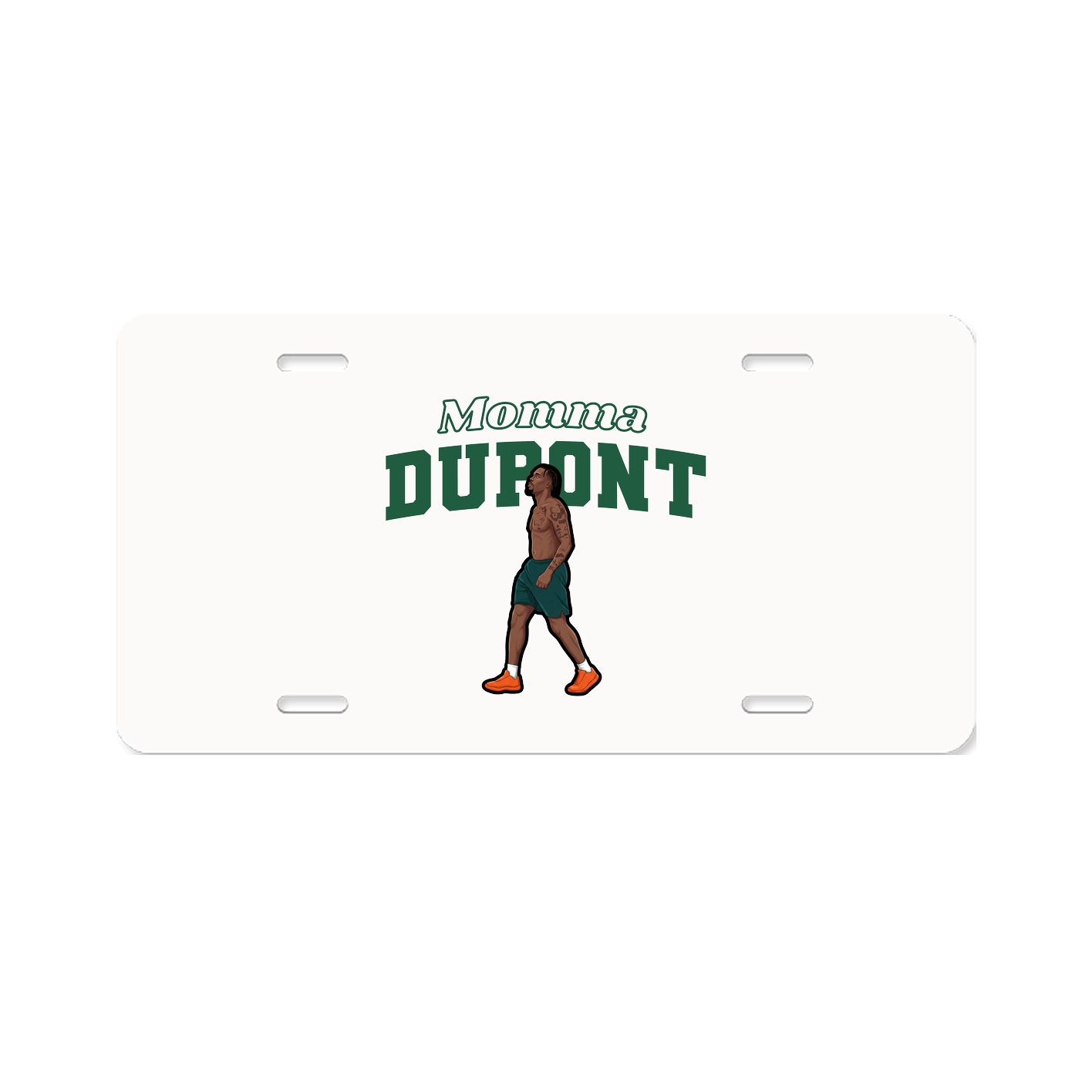 License Plate — Mothers Day Block in Classic