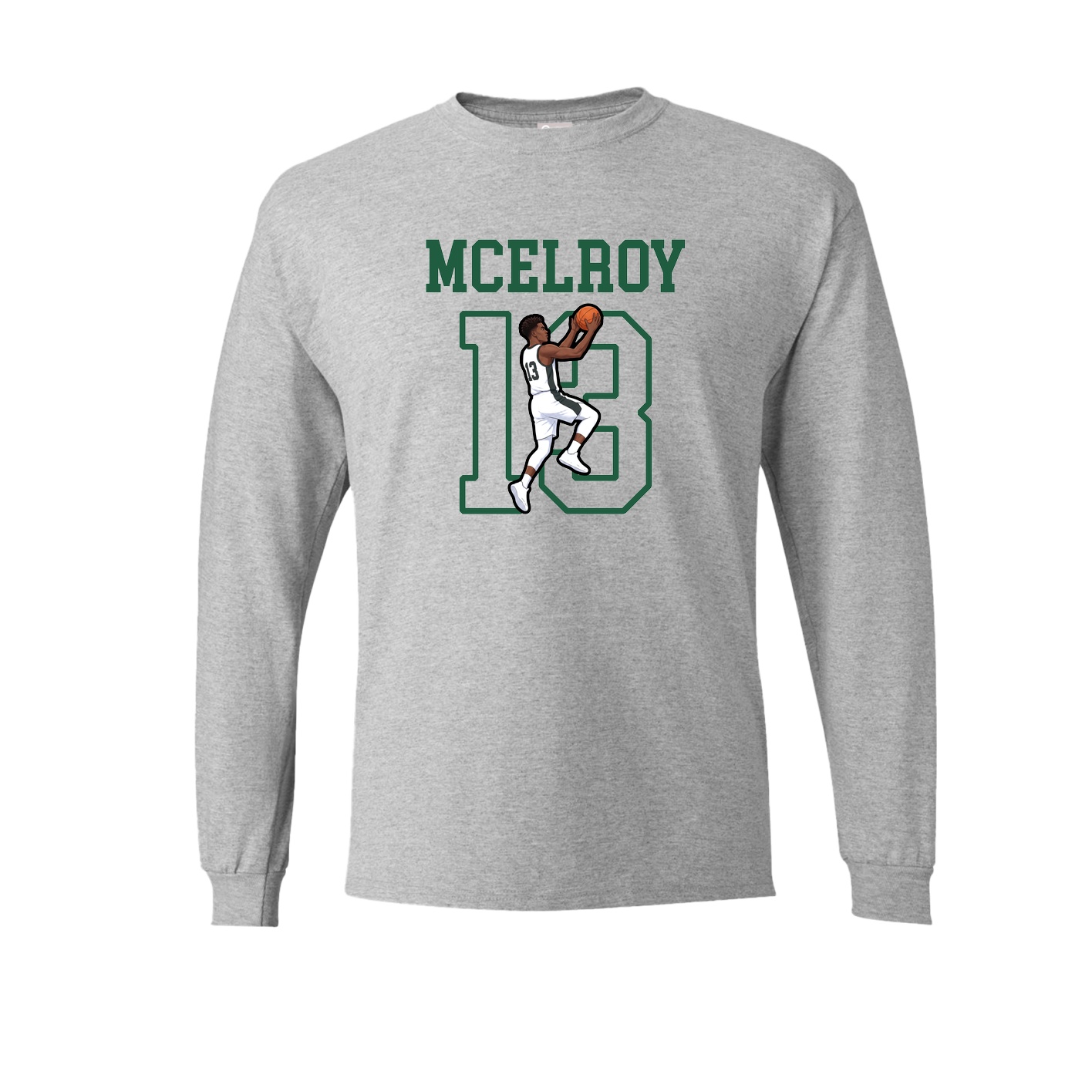 Long Sleeve Tee — Shirsey in Grey