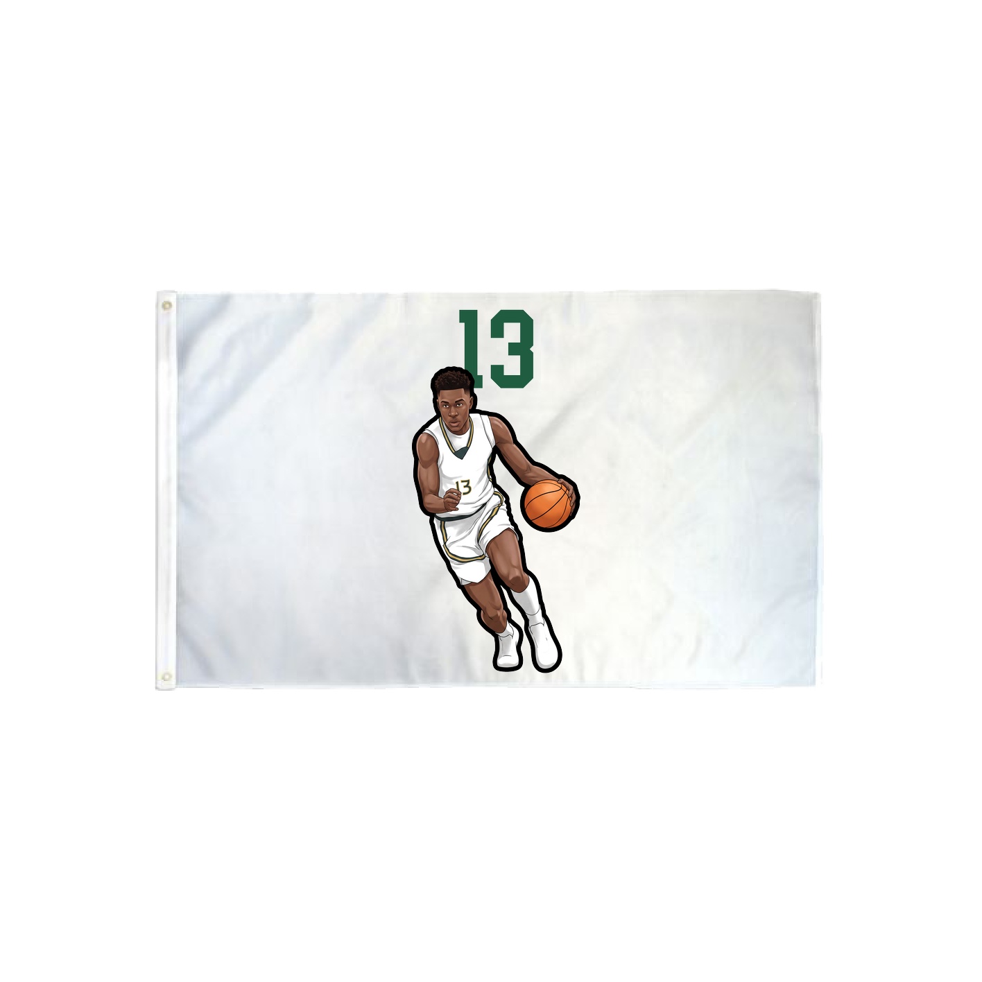 3x5 Flag — Number Top in Classic
