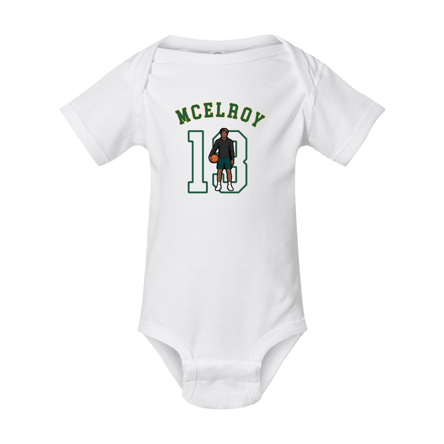 Baby Onesie — Shirsey Arch in White