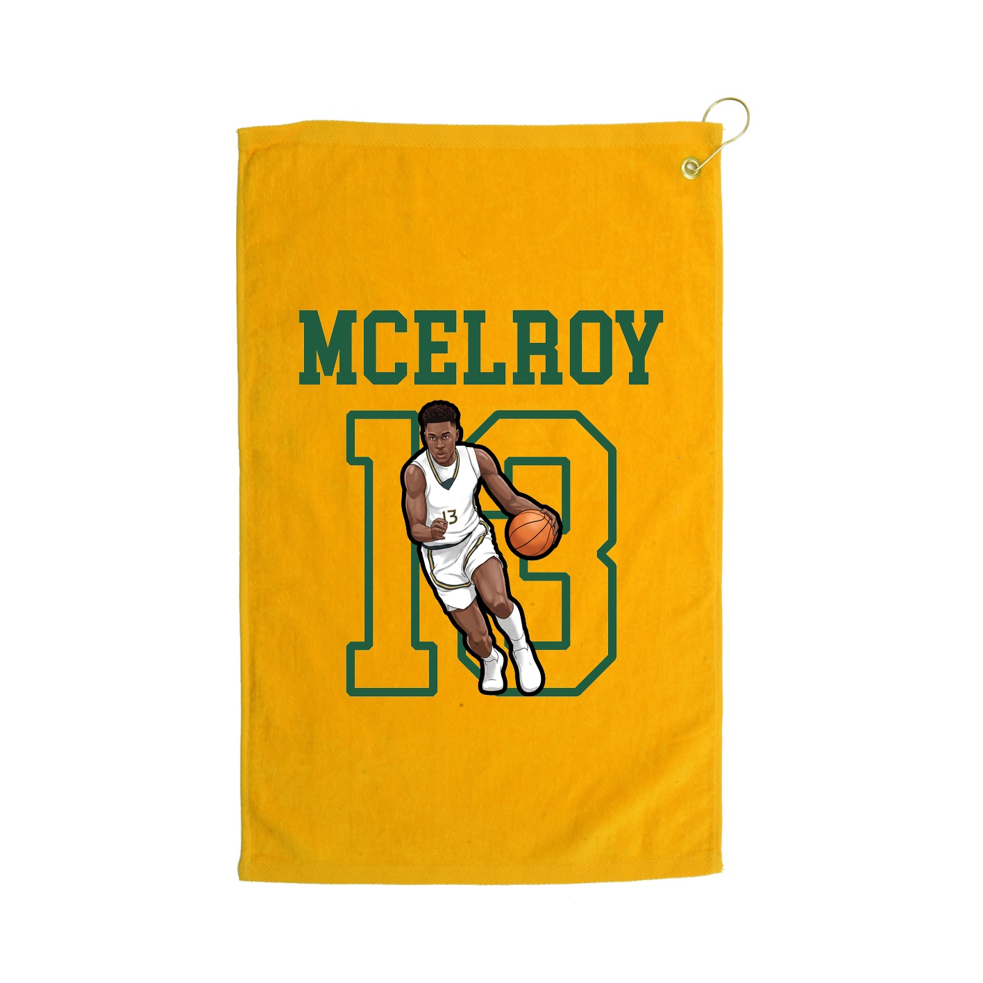 Golf Towel — Shirsey in Gold