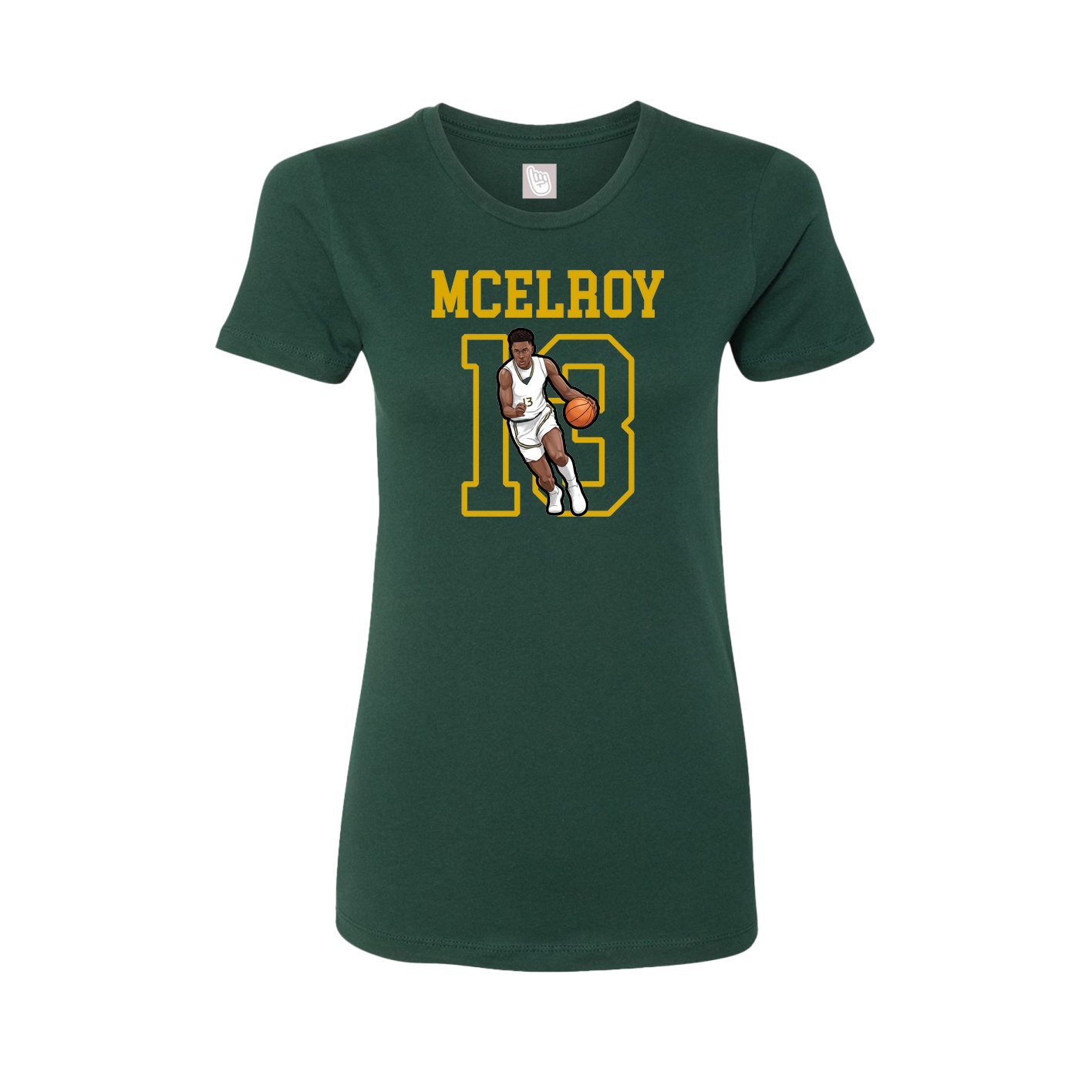 Fitted Women's Tee — Shirsey in Green