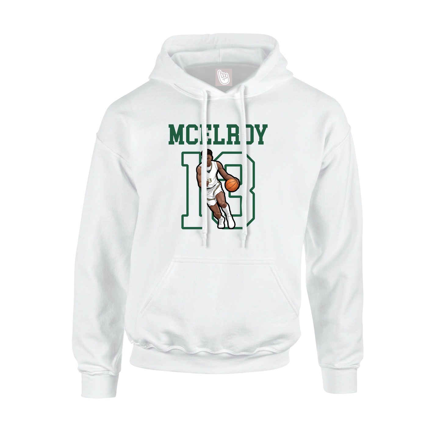 Youth Hoodie — Shirsey in White