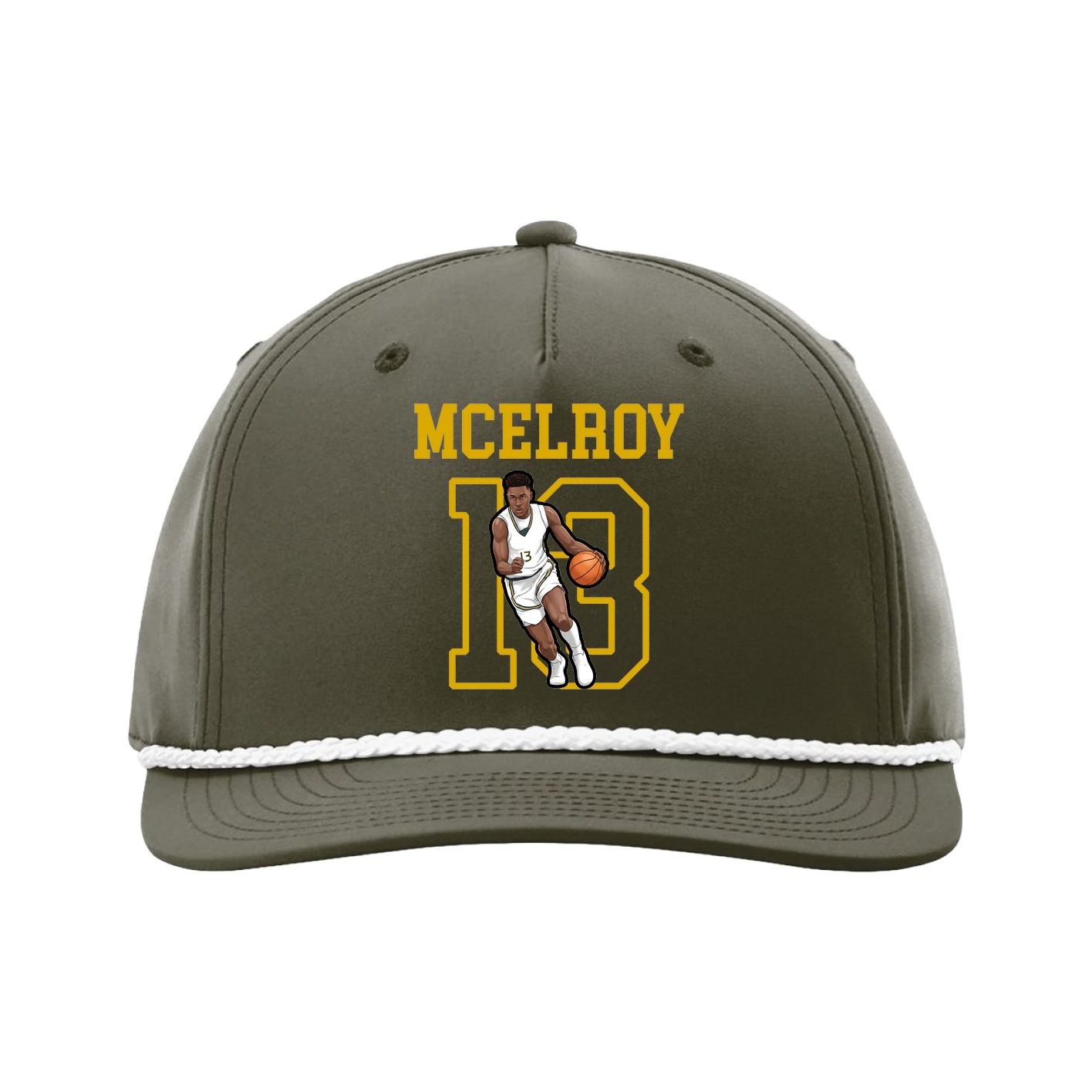 Five-Panel Classic Rope Cap — Shirsey in Green