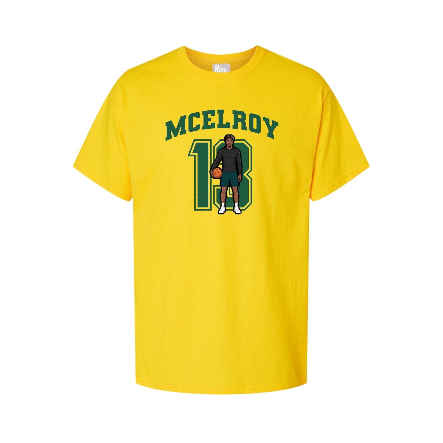 Tee — Number in Gold