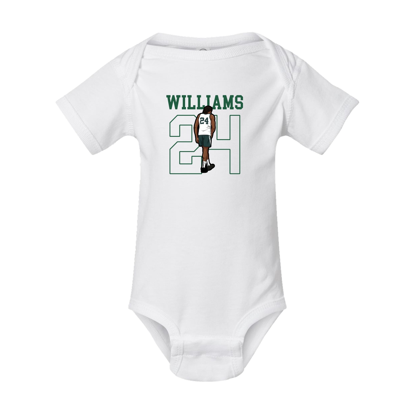 Baby Onesie — Shirsey in White
