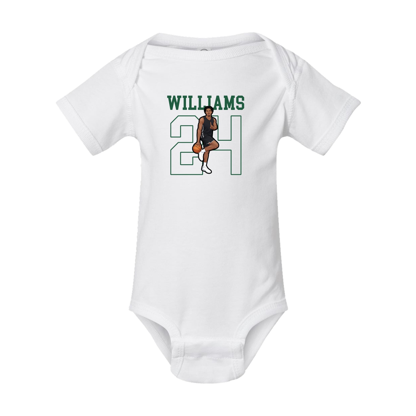 Baby Onesie — Shirsey in White