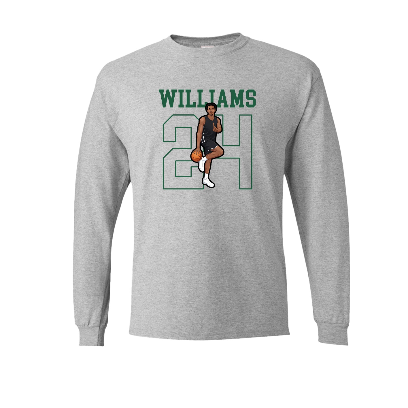 Long Sleeve Tee — Shirsey in Grey