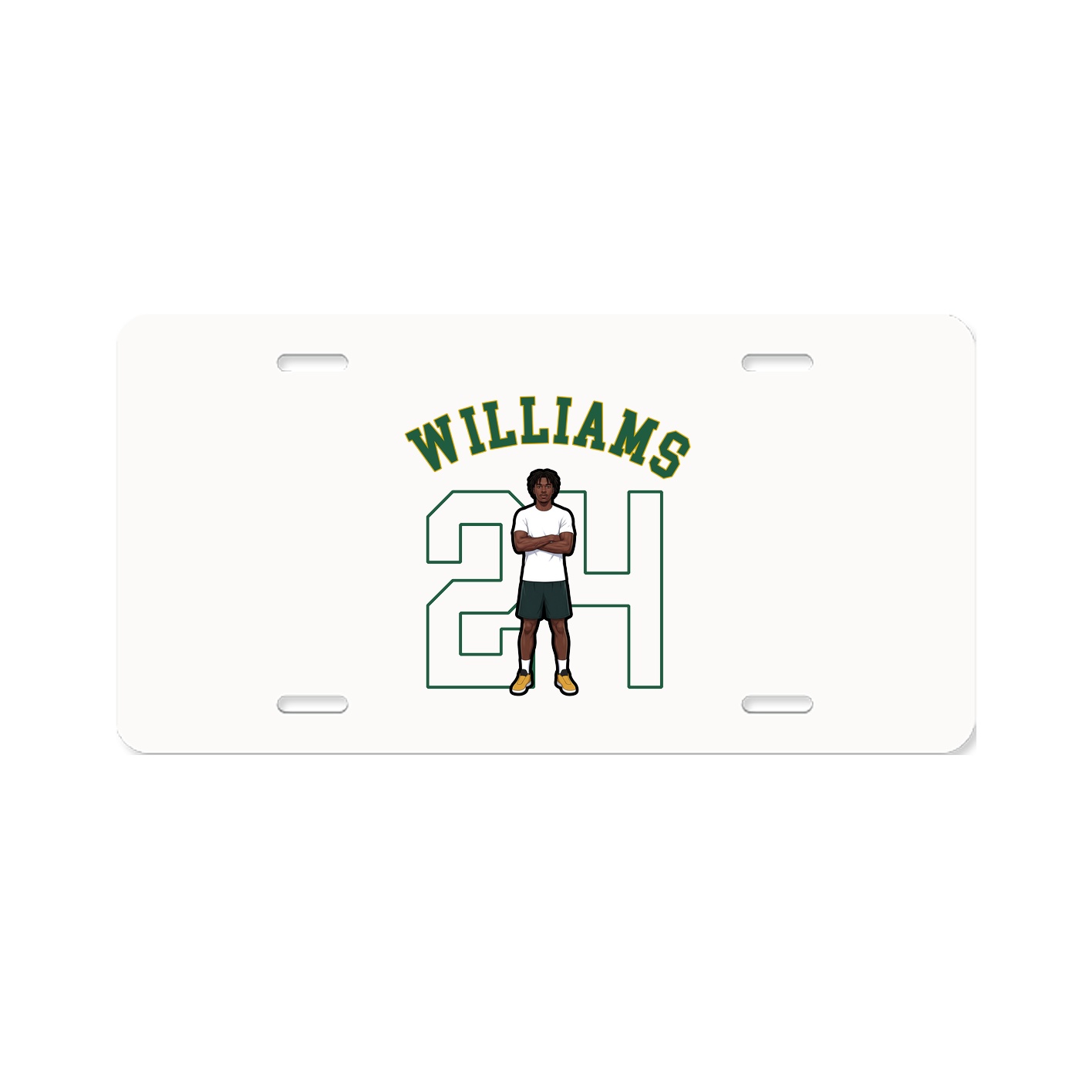 License Plate — Shirsey Arch in Classic