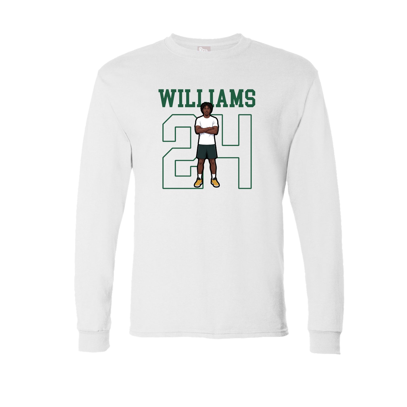 Long Sleeve Tee — Shirsey in White