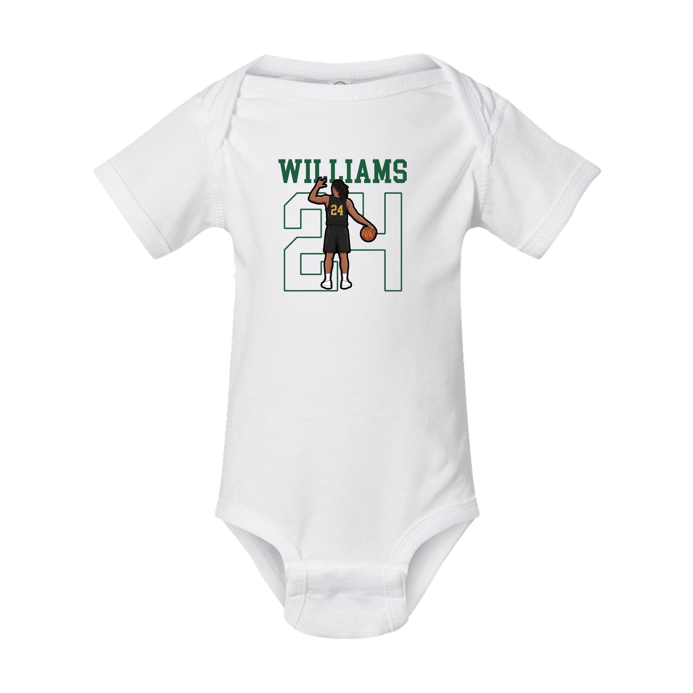 Baby Onesie — Shirsey in White