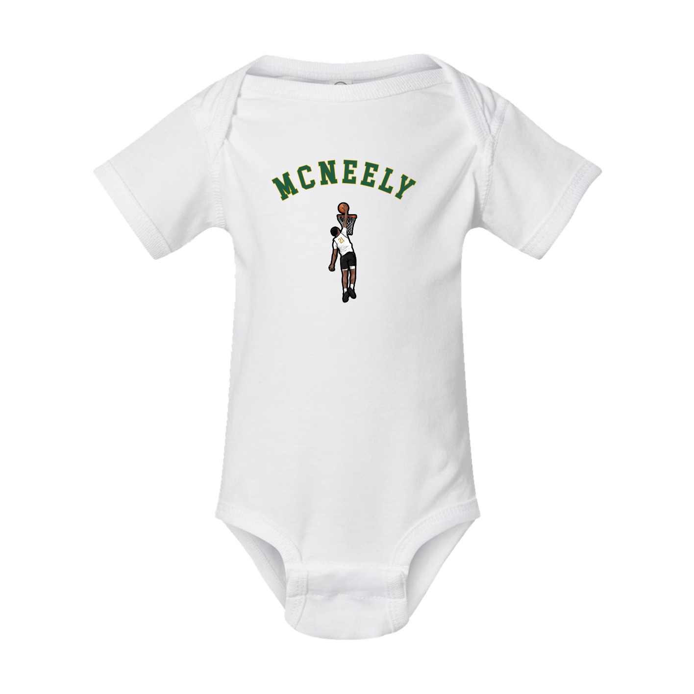 Baby Onesie — Shirsey Arch in White