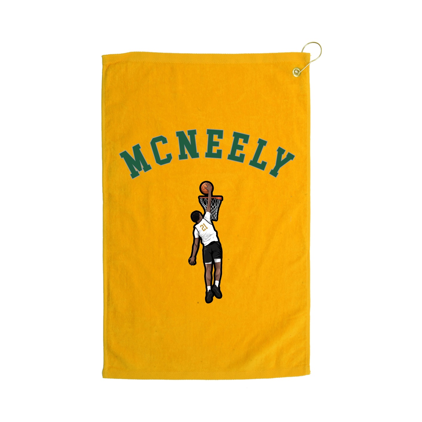 Golf Towel — Shirsey Arch in Gold