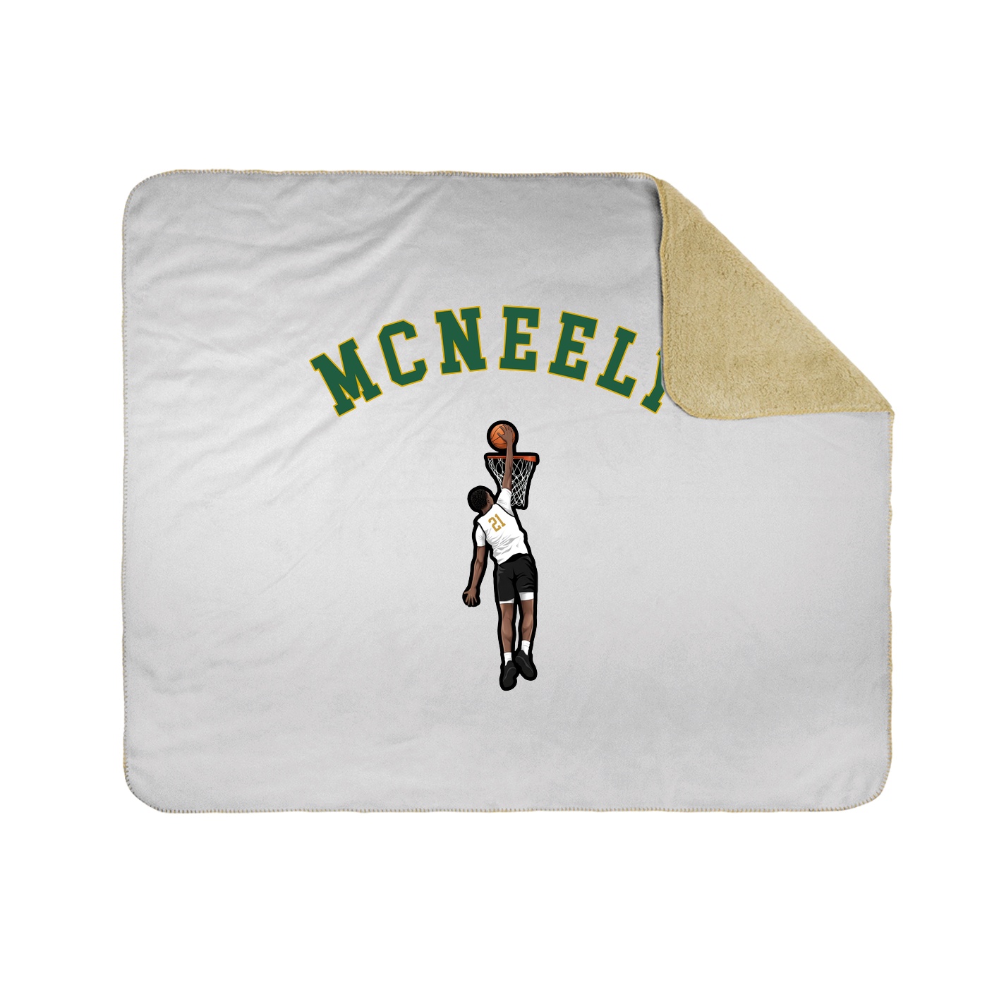Throw Blanket — Shirsey Arch in White