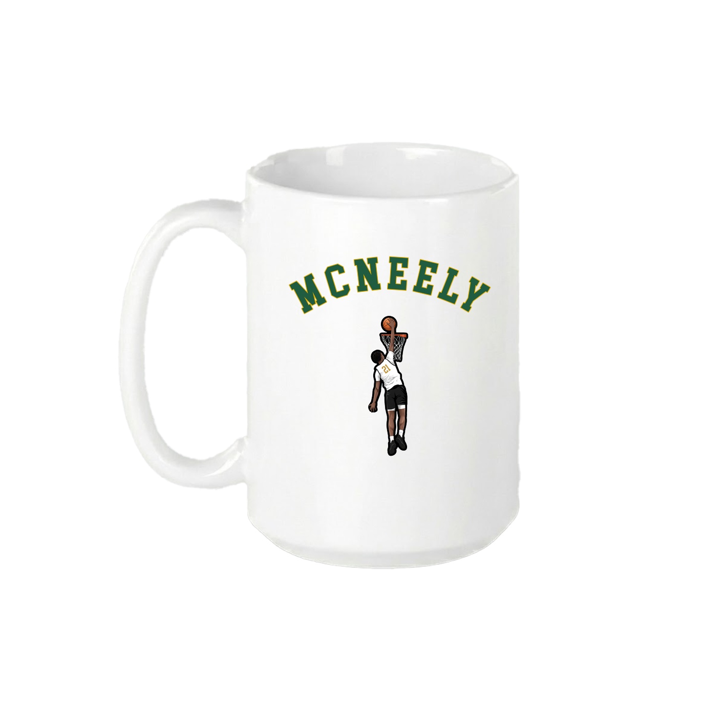 15oz Coffee Mug — Shirsey Arch in White