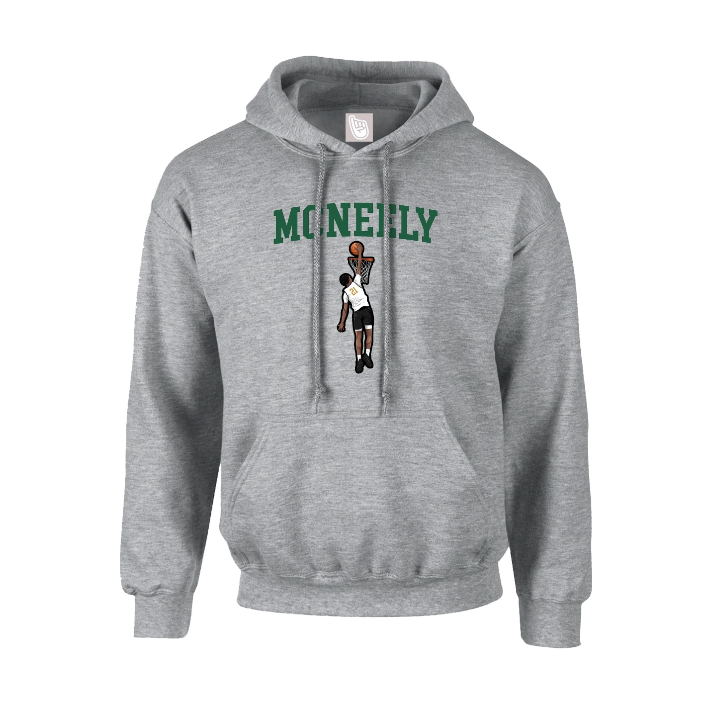 Hoodie — Shirsey in Grey