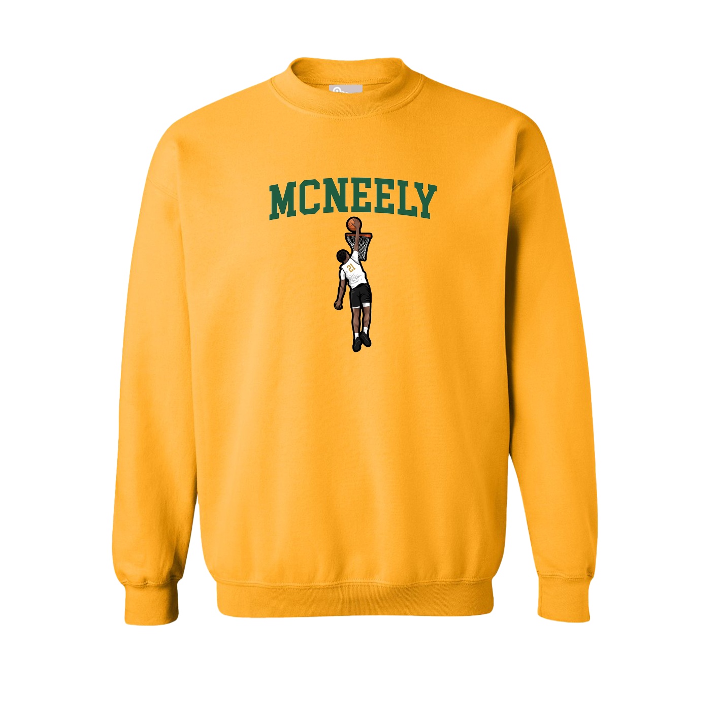 Fleece Crew — Shirsey in Gold