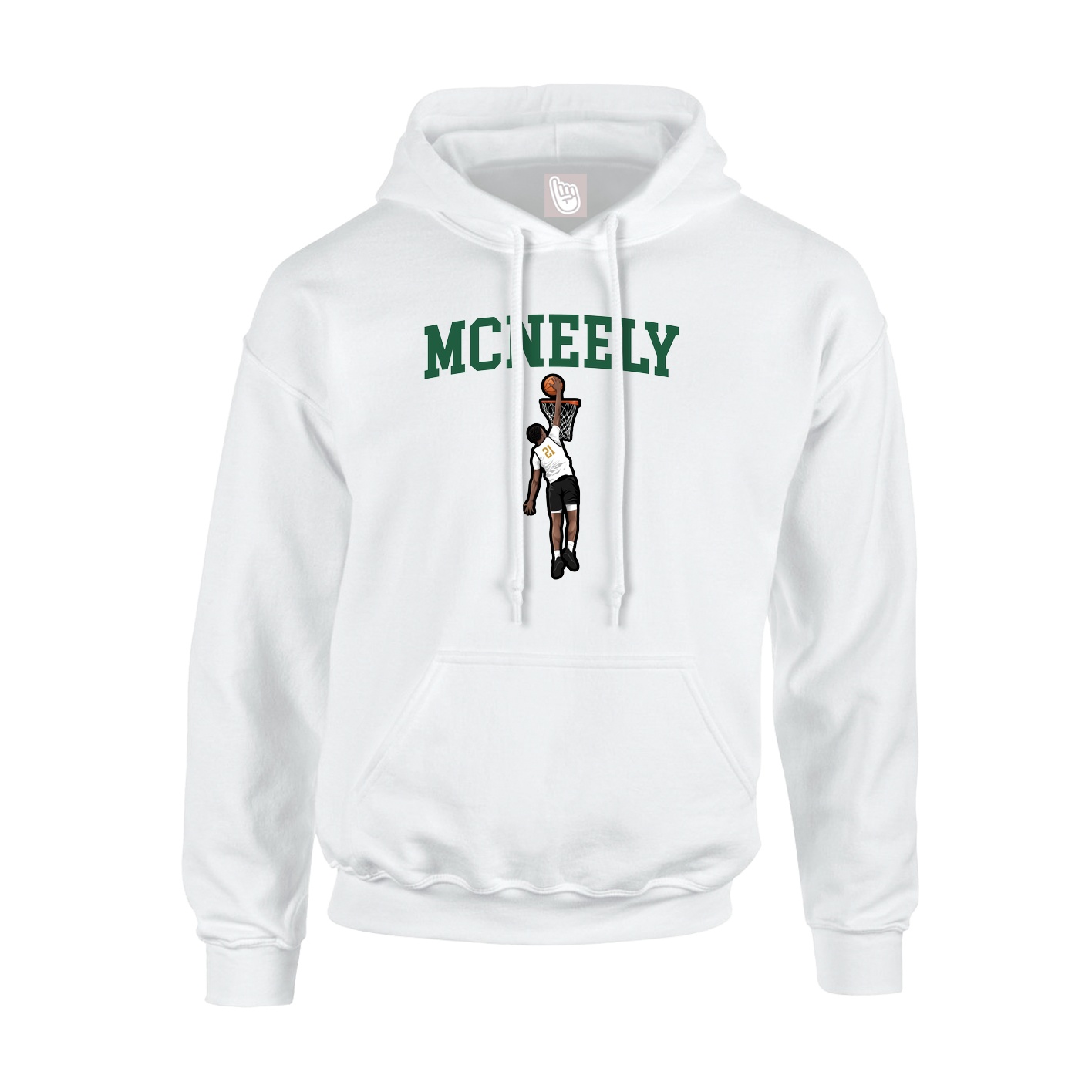 Youth Hoodie — Shirsey in White