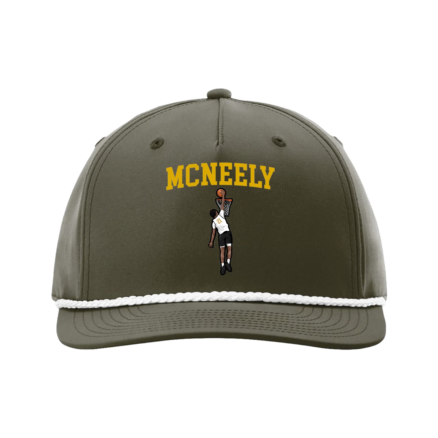 Five-Panel Classic Rope Cap — Shirsey in Green