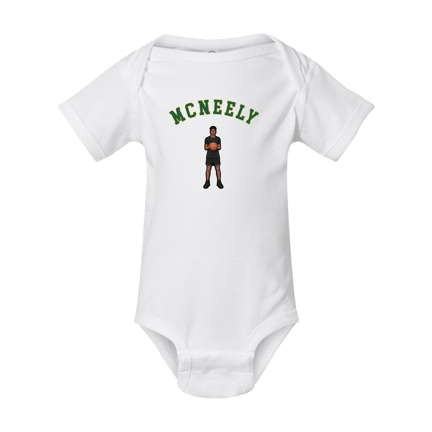 Baby Onesie — Shirsey Arch in White