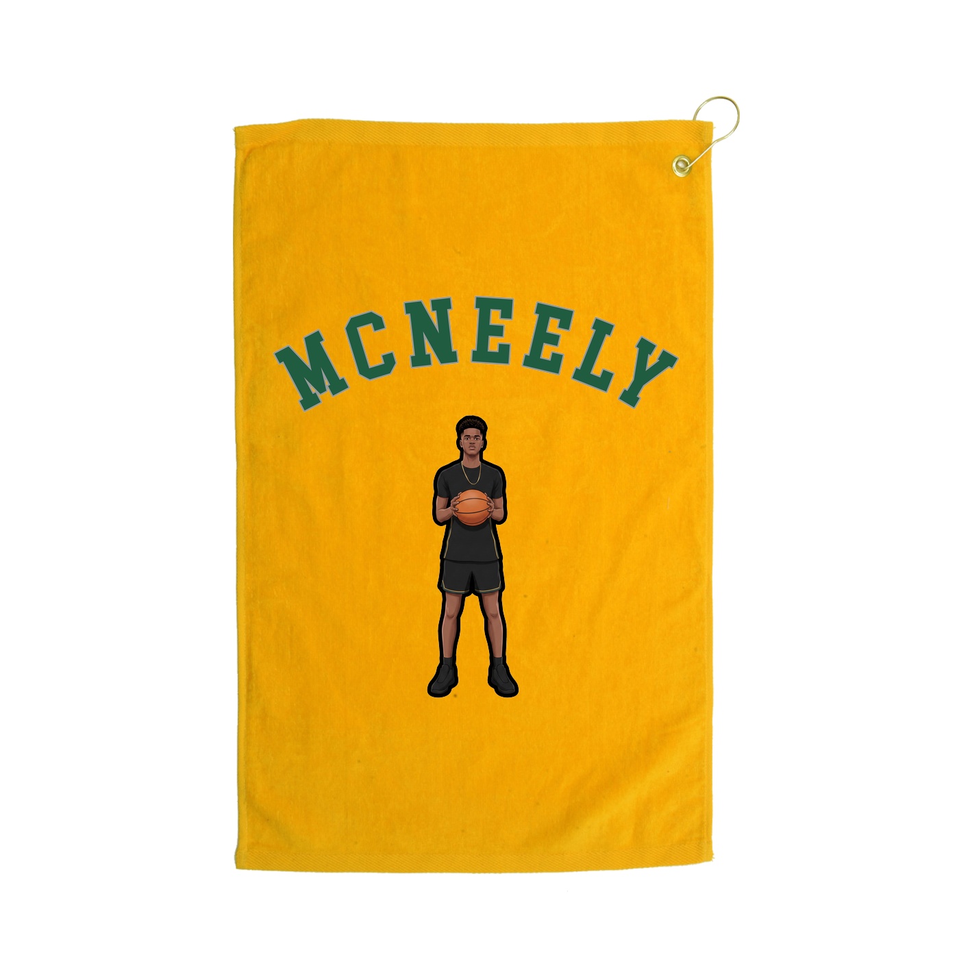 Golf Towel — Shirsey Arch in Gold