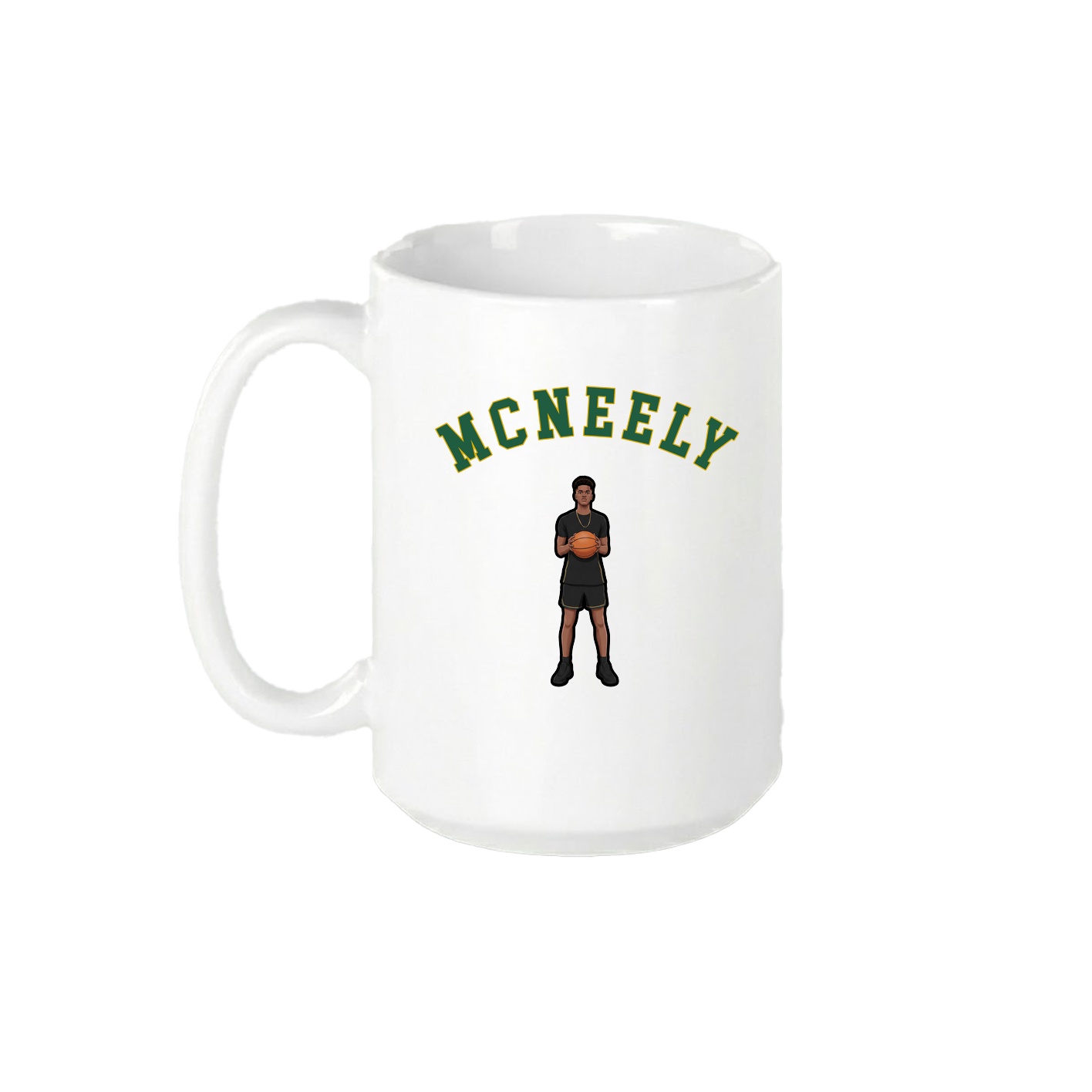 15oz Coffee Mug — Shirsey Arch in White