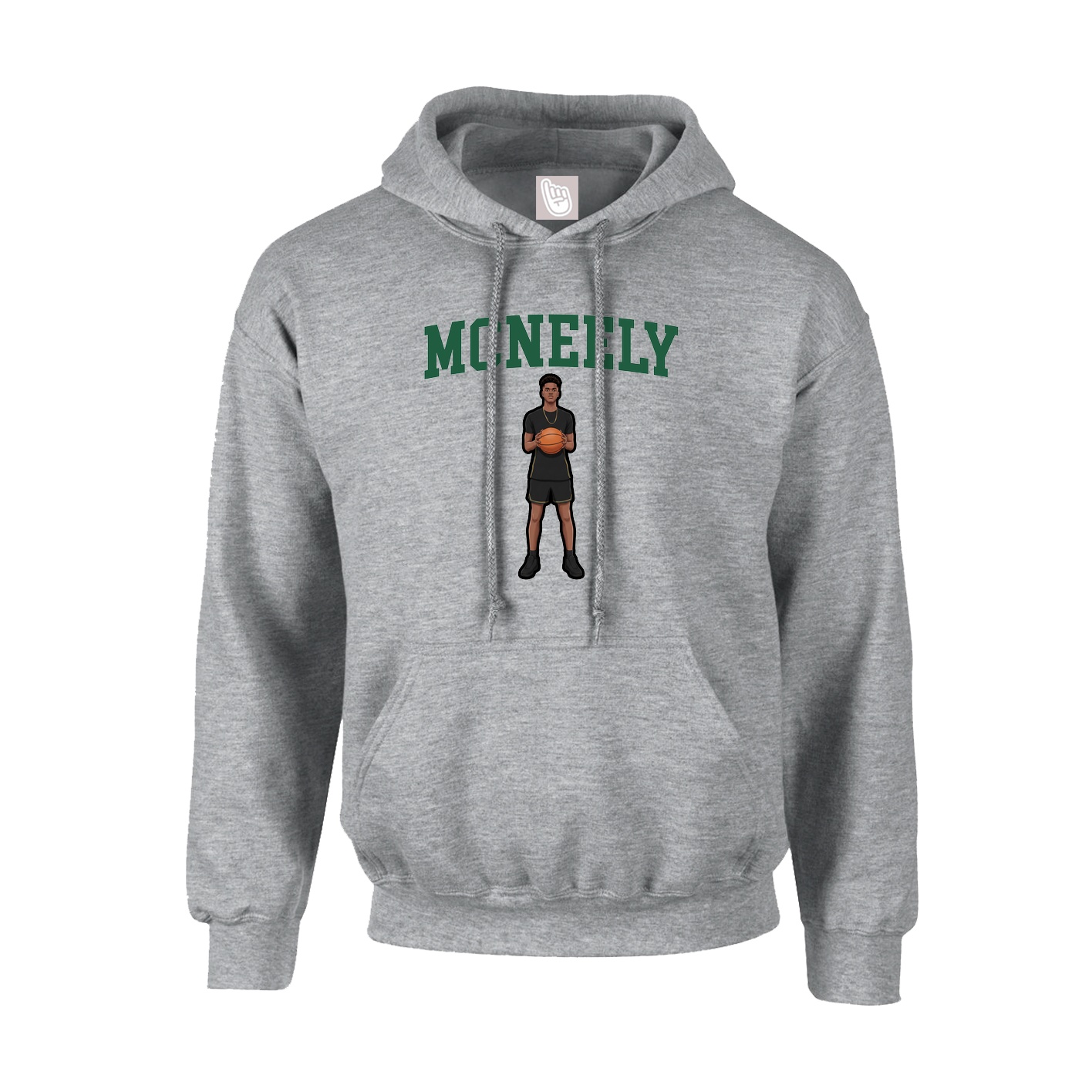 Hoodie — Shirsey in Grey