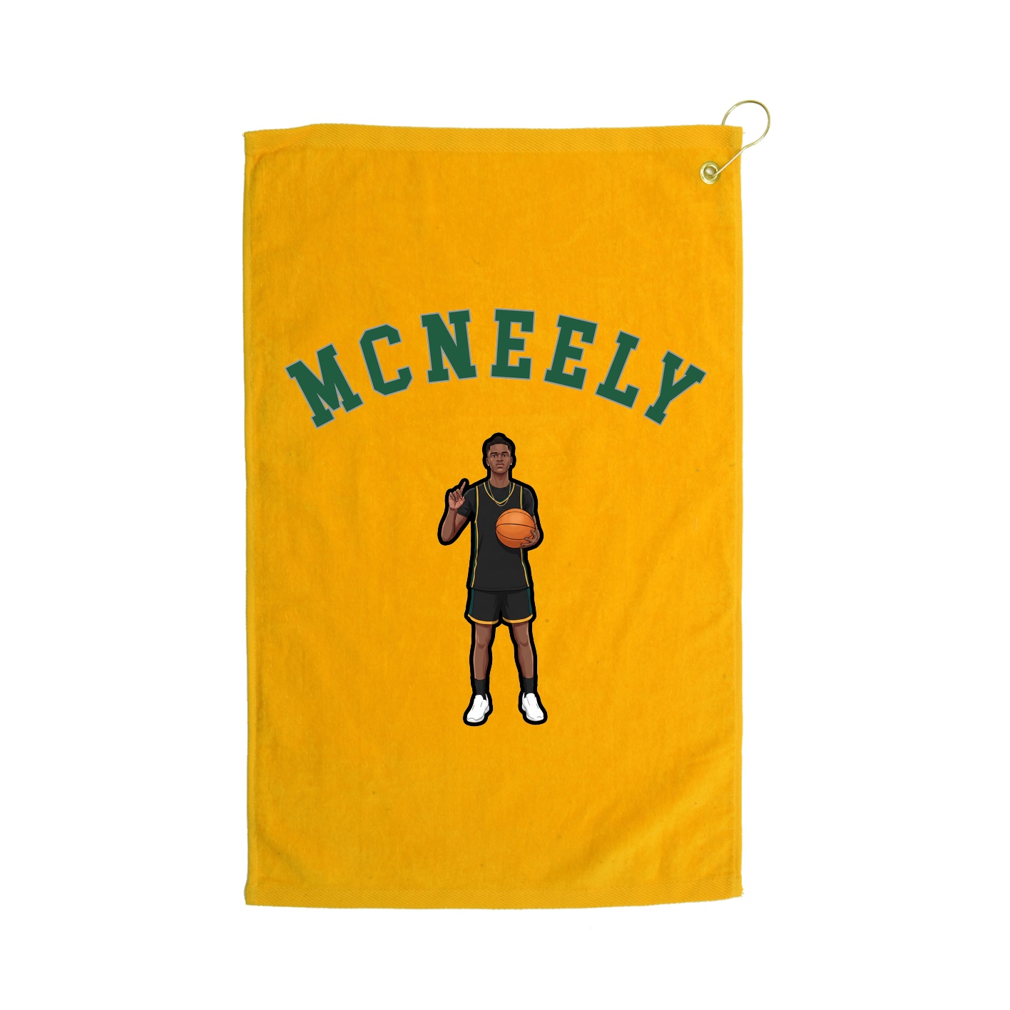 Golf Towel — Shirsey Arch in Gold