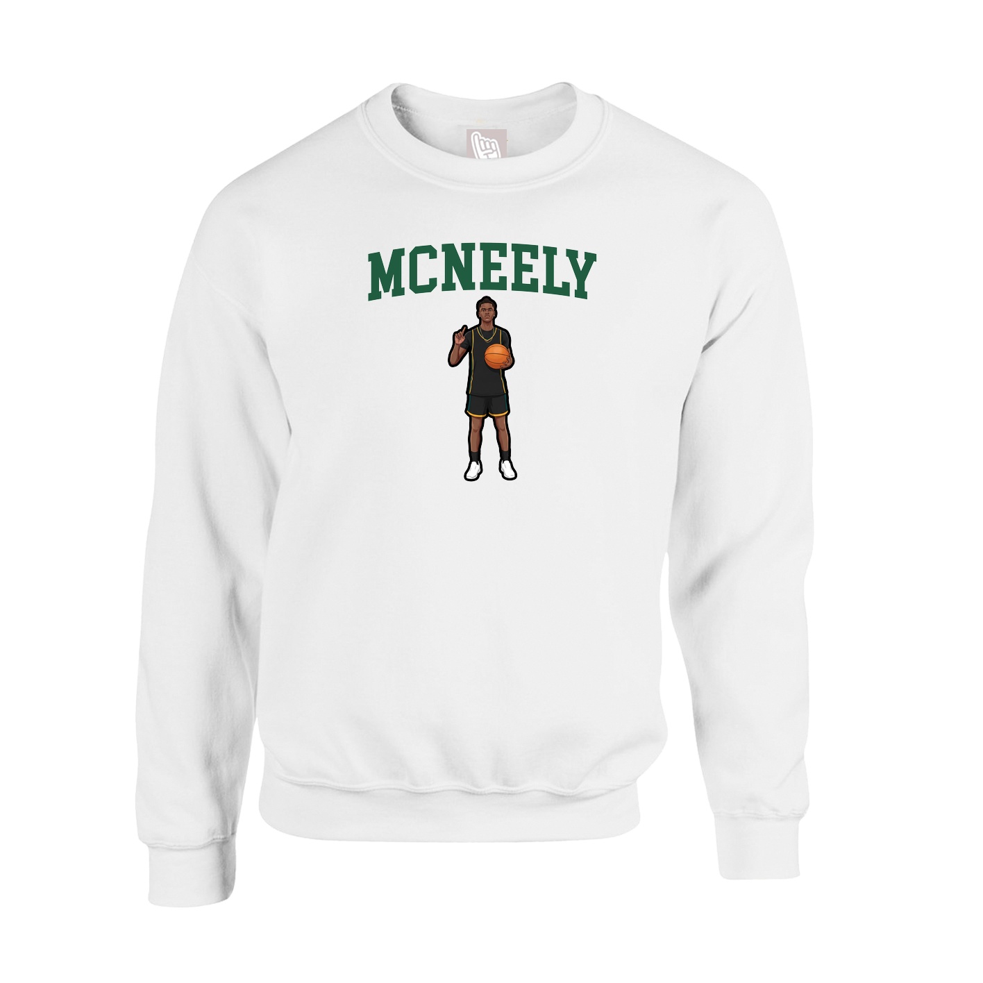 Fleece Crew — Shirsey in White