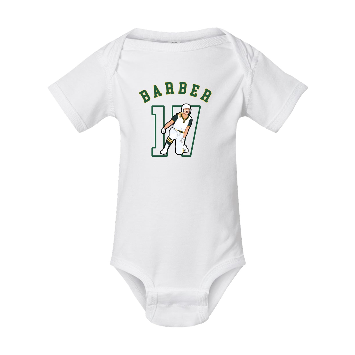 Baby Onesie — Shirsey Arch in White