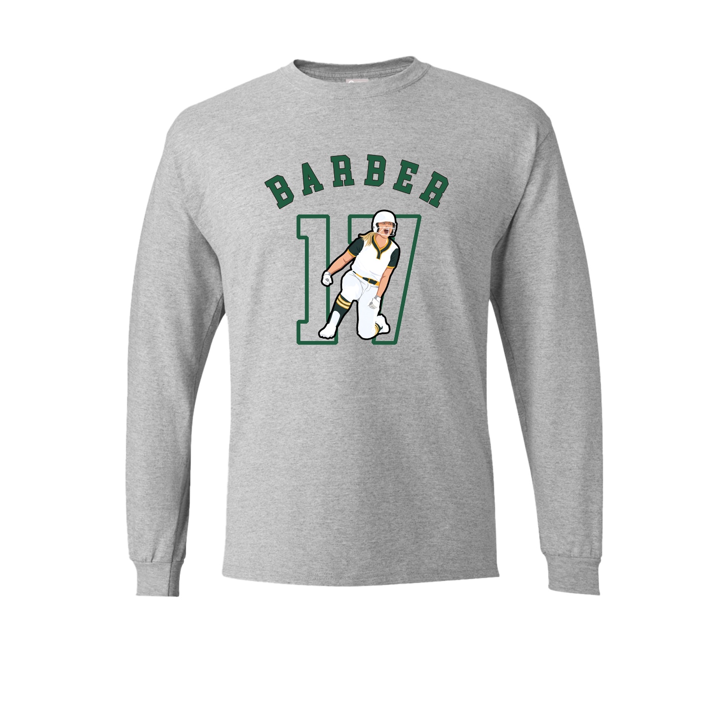 Long Sleeve Tee — Shirsey Arch in Grey