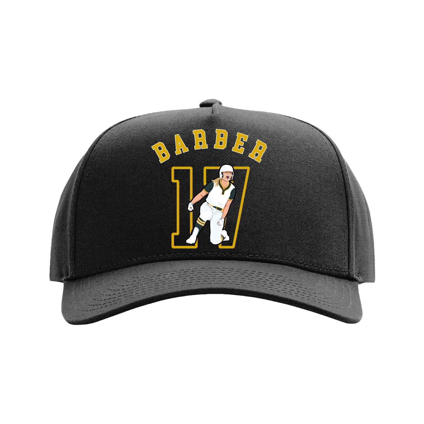 Full Fabric Five-Panel Champ Cap