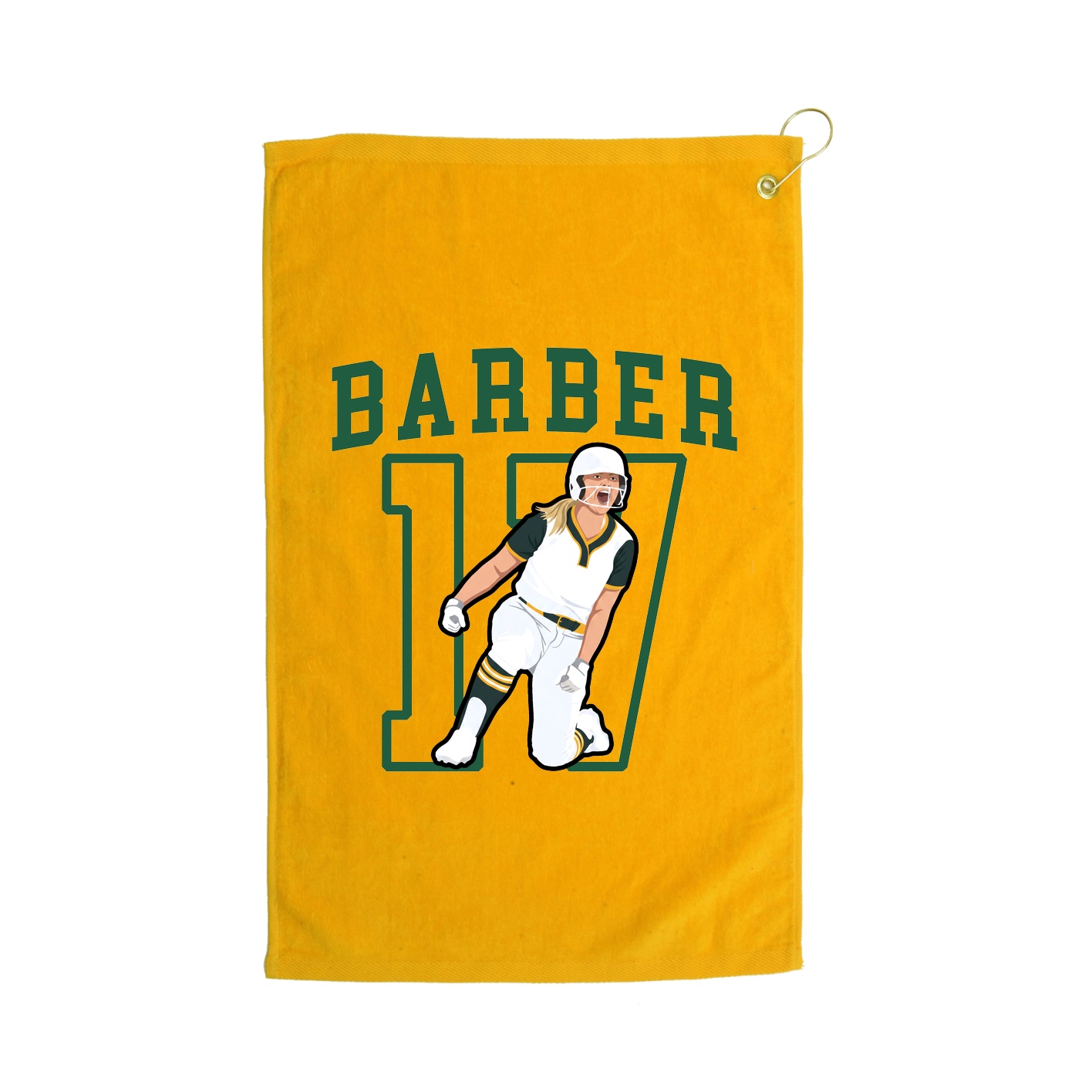 Golf Towel — Shirsey in Gold