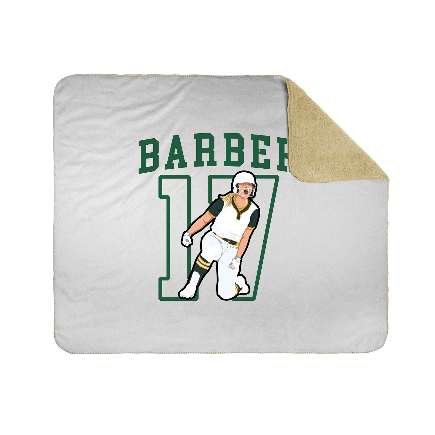 50x60 Sherpa Lined Throw Blanket