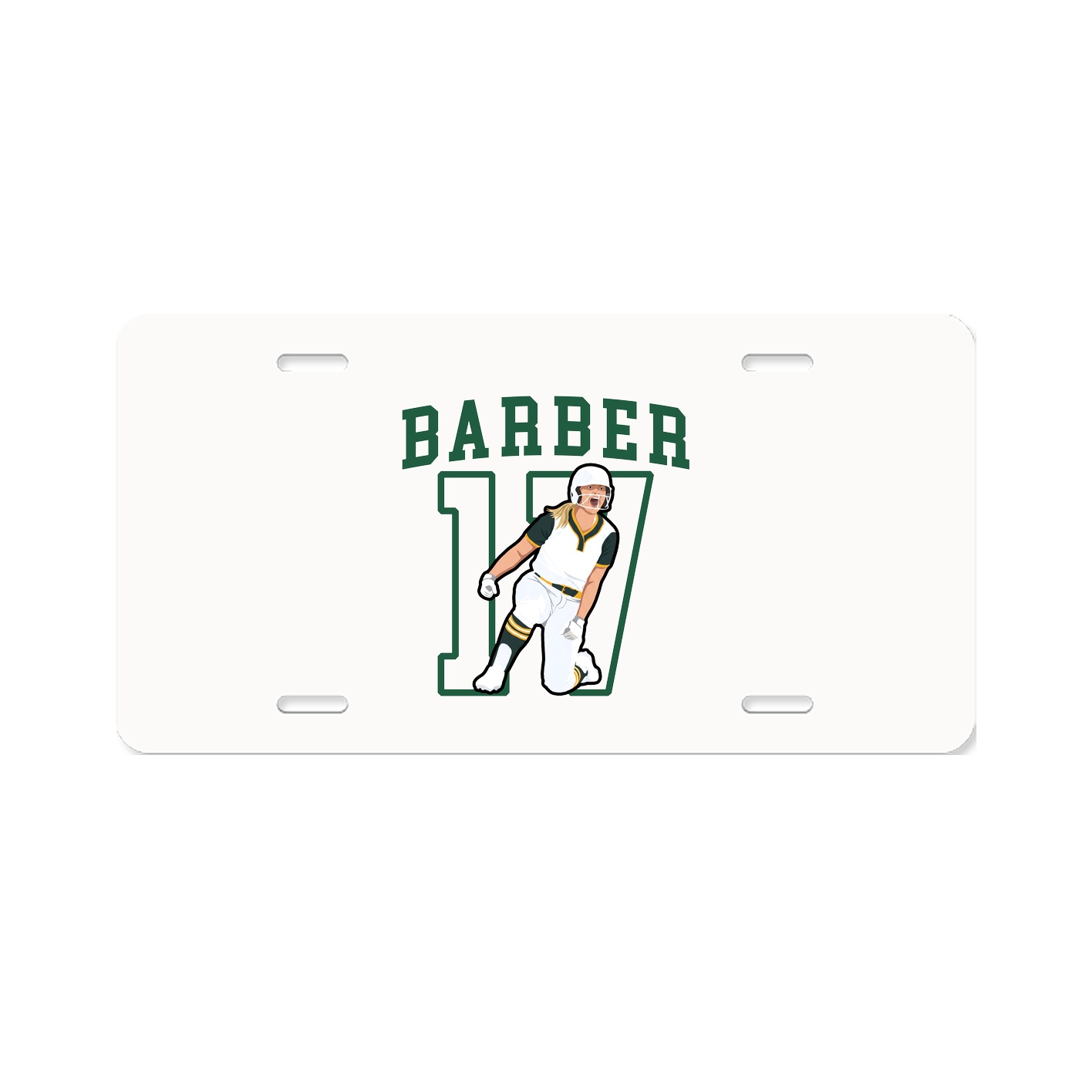 License Plate — Shirsey in Classic