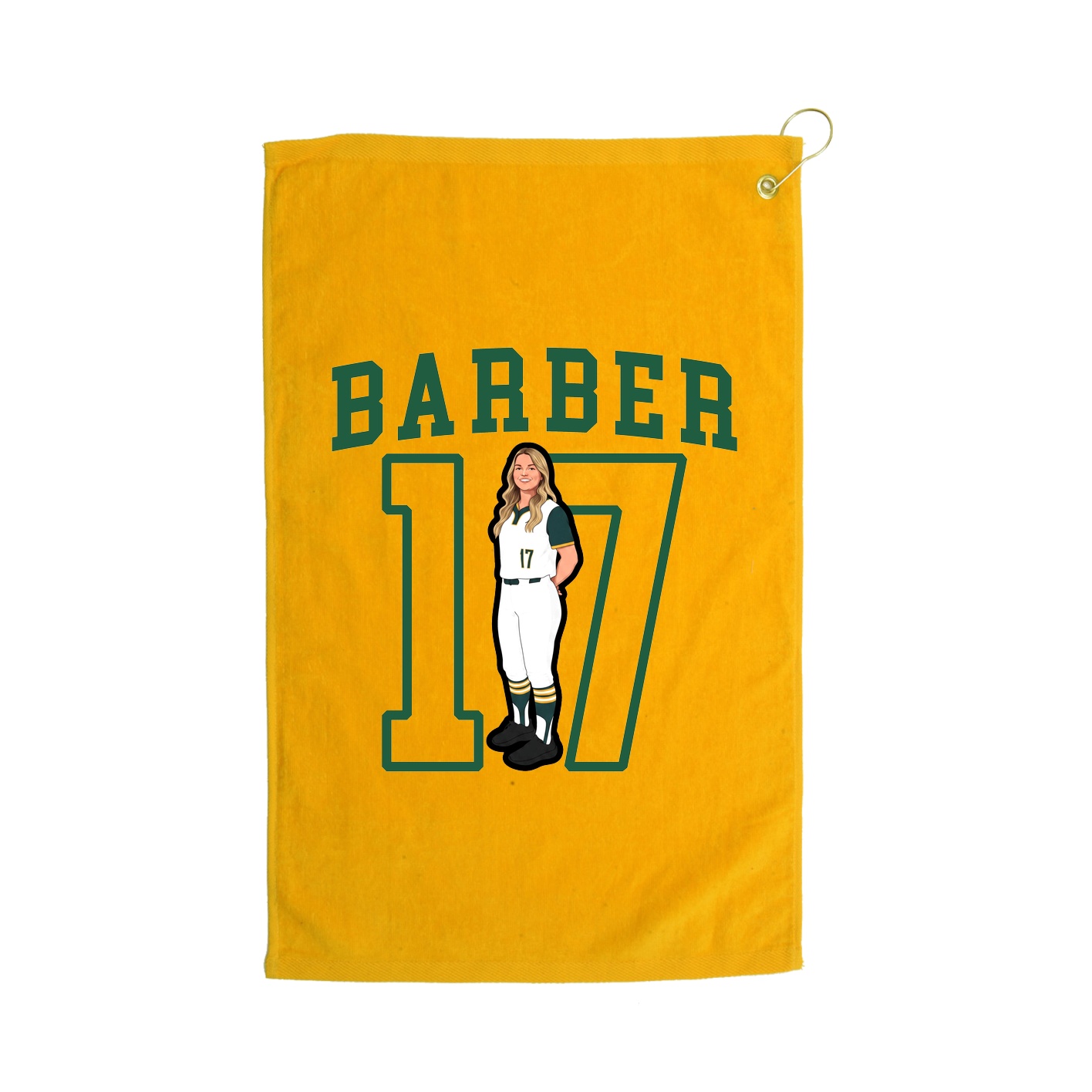 Terry Velour Golf Towel