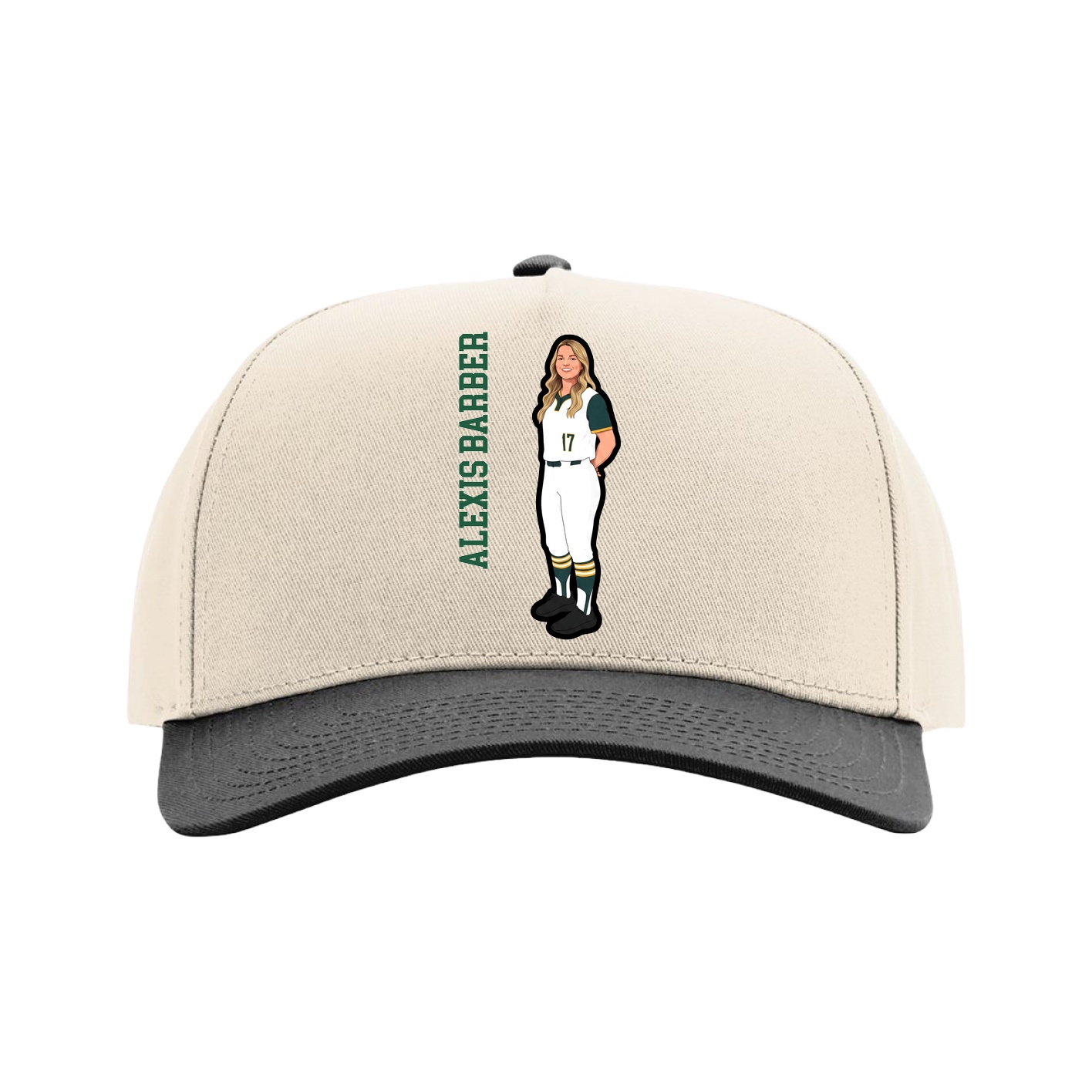Full Fabric Five-Panel Champ Cap
