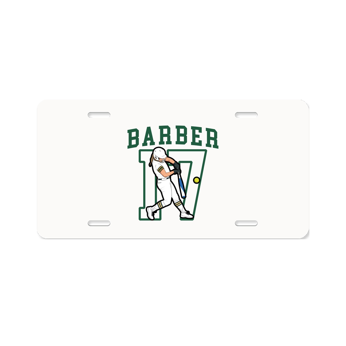 License Plate — Shirsey in Classic