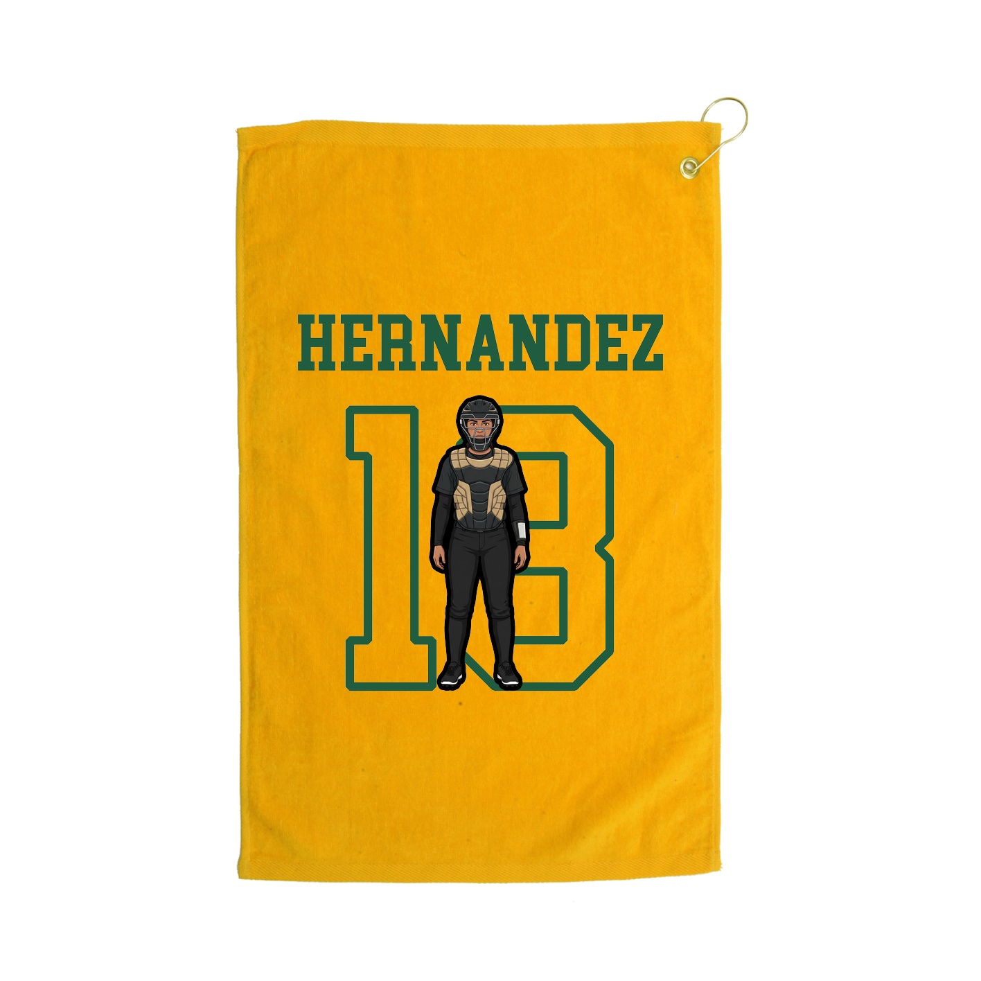 Golf Towel — Shirsey in Gold